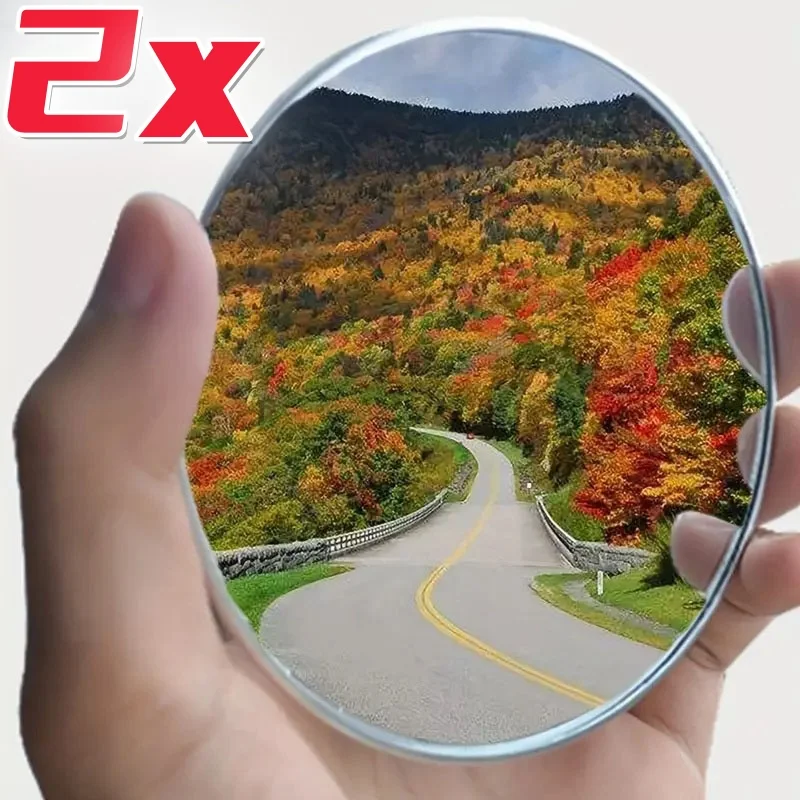 1/2pcs Car Rear View Mirror Full Vision 360 Degree Wide Anger Parking Assitant Waterproof Auto Rearview Blind Spot Mirror