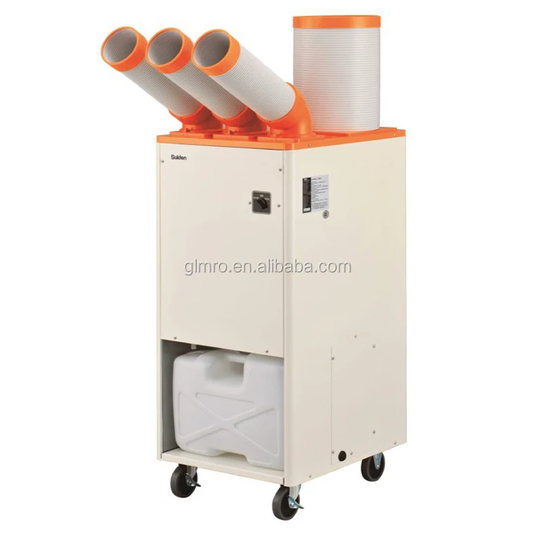 Dubbelkanaal met automatische draaibare SS-40DG-8B industriële spotkoeler