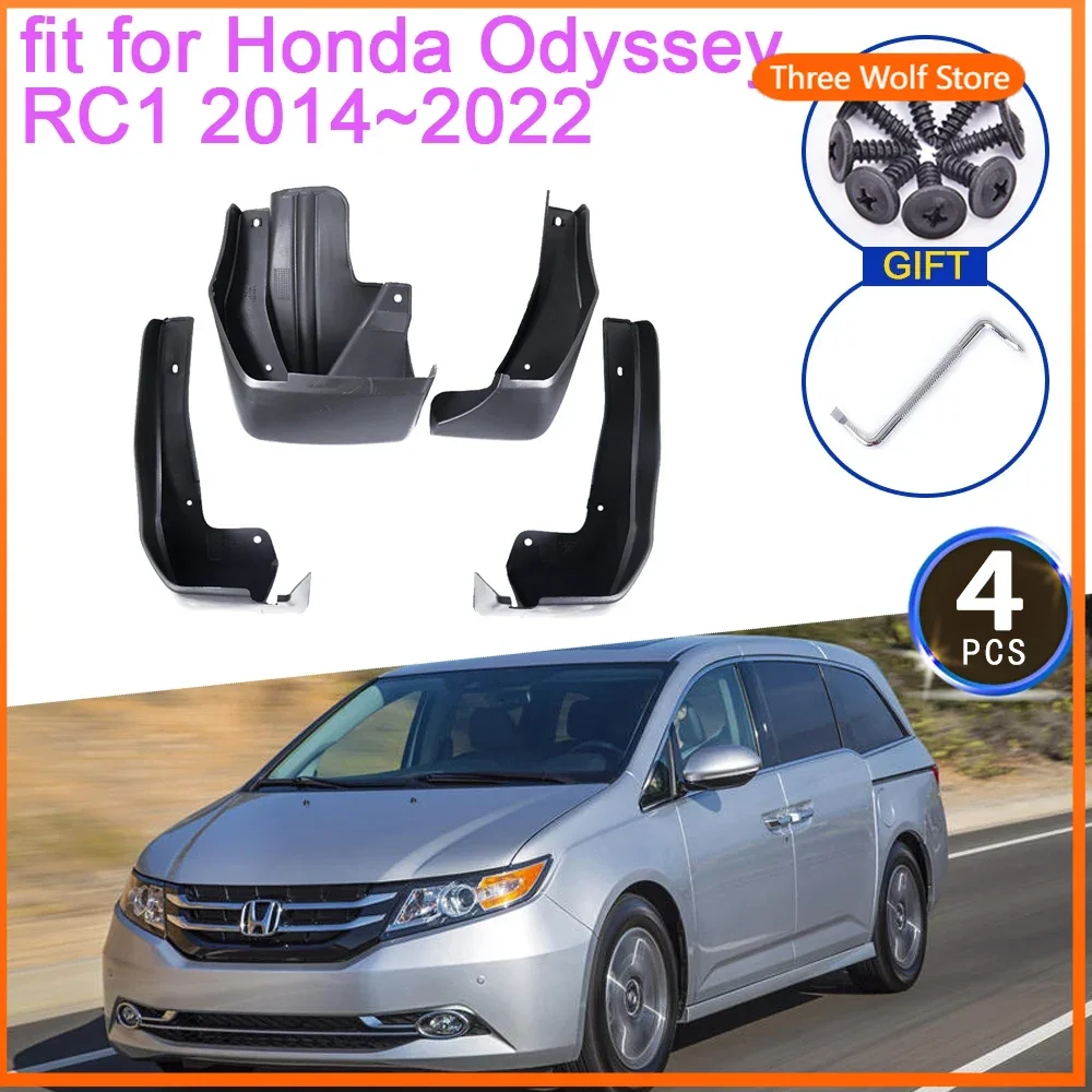 

Mudguards for Honda Odyssey 5 V Accessories RC1 RC2 RC4 2014~2022 2019 JDM Mud Flaps Splash Guards Front Rear Wheel Fender Flare