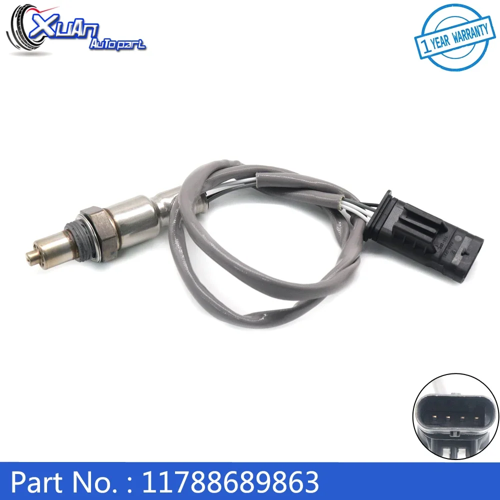 XUAN NEW Downstream Rear Lower Air Fuel Ratio Lambda O2 Oxygen Sensor 11788689863 For BMW 3 7 X3 X4 X5 X6 X7 Z4 540i 3.0L 19-22