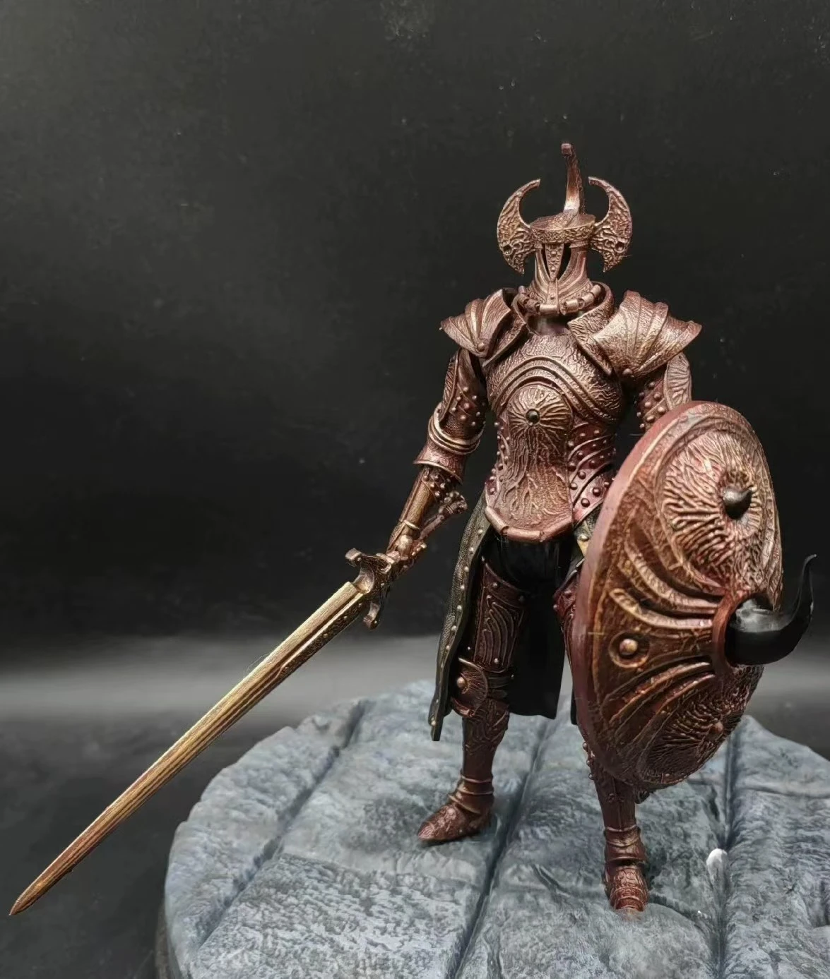 Crucible Knight Ordovis - 3D Printed Custom - Painted Finished Collectible Model