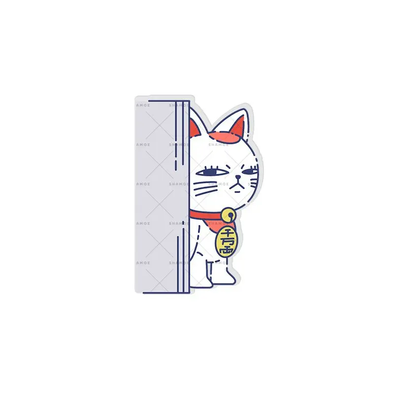 DAN DA DAN Anime Cosplay Lucky Cat Refrigerator Magnet Magnetic Tile Game Party Accessories Gifts