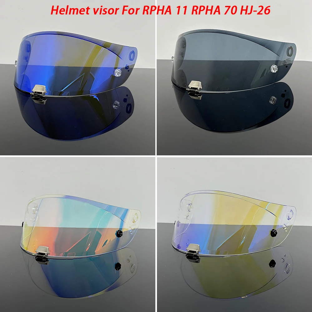 

For HJC Helmet Shield RPHA 11 RPHA 70 HJ-26 Helmet Visor Motorcycle Helmet Shield Accessories Replacement Dark Tint