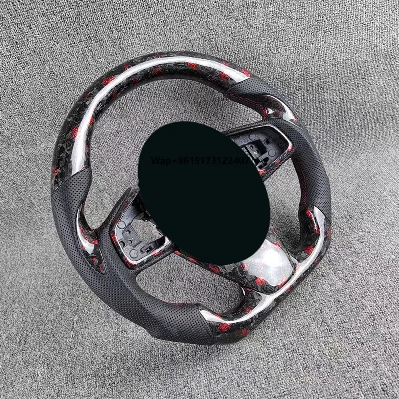 Part Racing Forged Carbon Fiber Cover Steering Wheel Steering Wheel Carbon Steering Wheel Hub