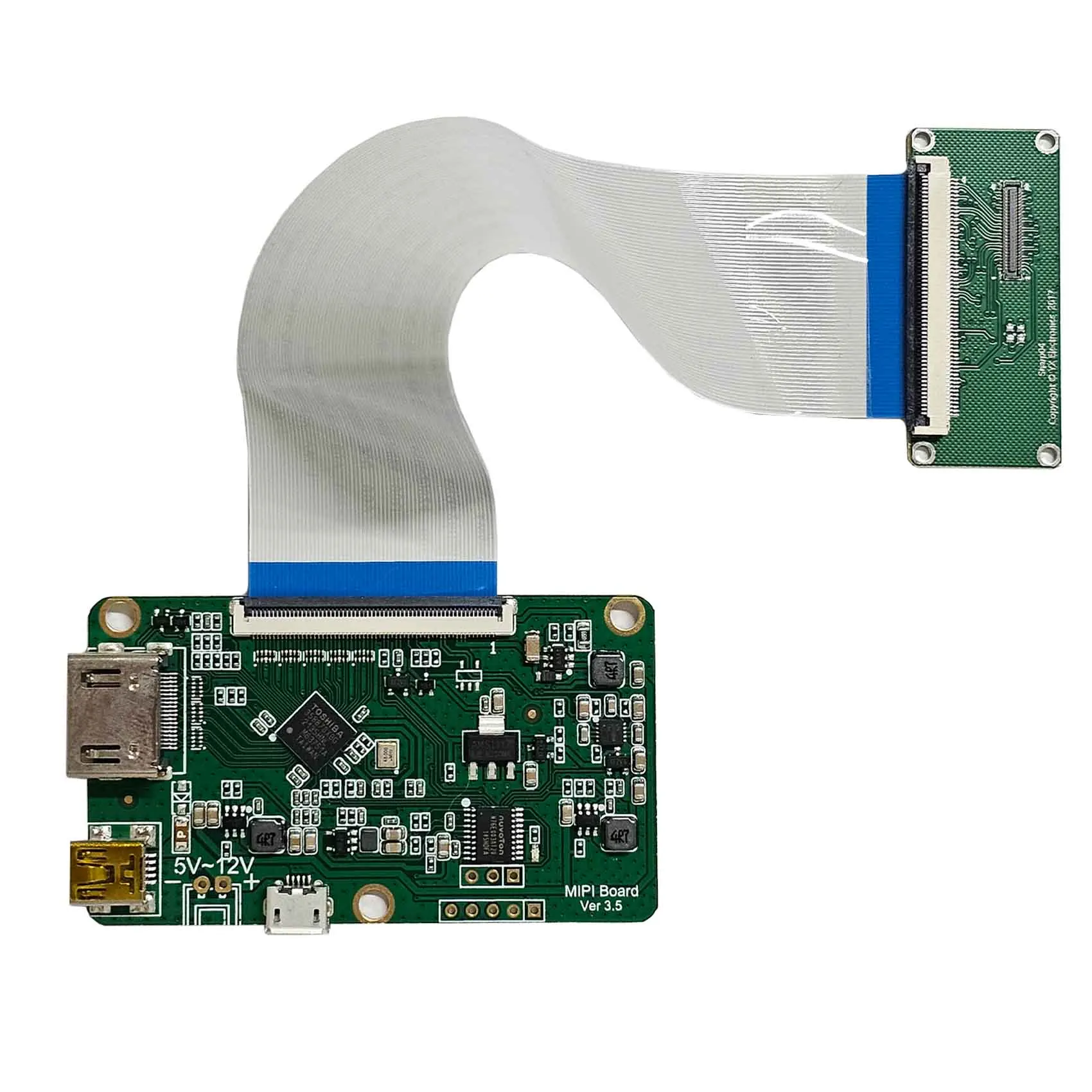 

5V Usb Input 60Pin Mipi Board Work For 5.5Inch 1440X2560 Ls055R1Sx04 Hd-Mi To Mipi Lcd Controller Board For Pc Raspberry Pi