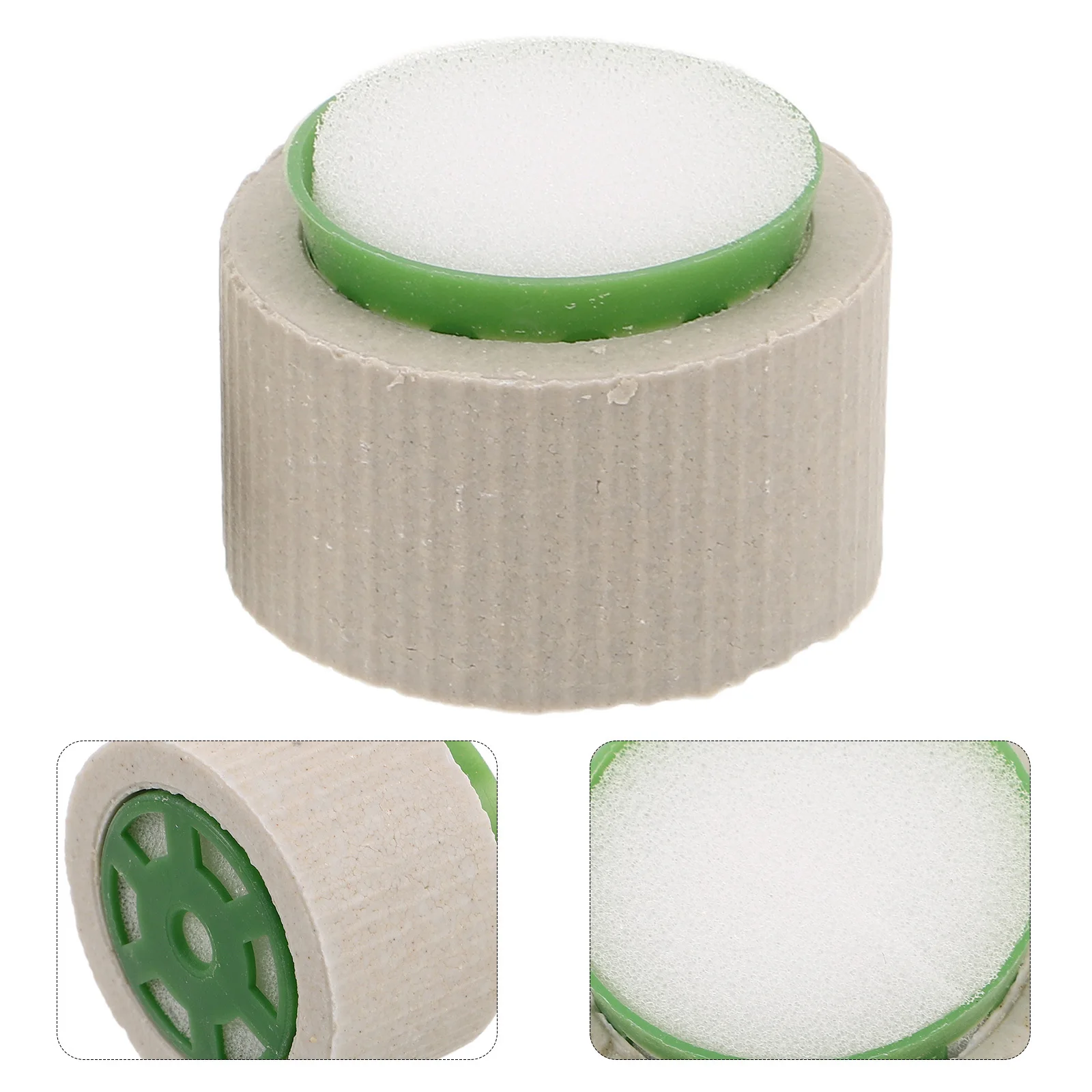 

9pcs Water Planting Cups: Ceramic Aquarium Plant Holder Set For Fish Tank Anti Floating Stabilizer Aquatic Plants Fixed Ring