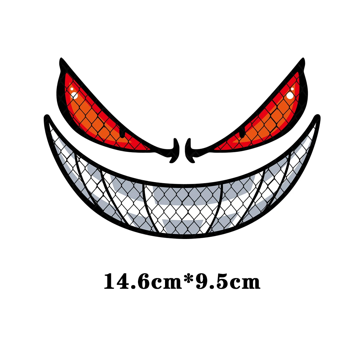 43PCS Horror Monster Halloween Laser Motorrad Aufkleber Moto Körper Helm Kraftstoff Tank Windschutzscheibe Vinyl Auto Aufkleber Zubehör – Detail 1