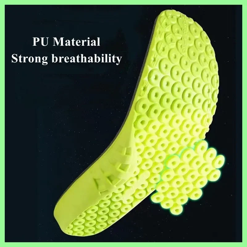 Comfortable Sport Insoles for Men And Women Elastic Shock Absorption Memory Foam Running Shoe Insole for Baskets Shoe Sole image 3