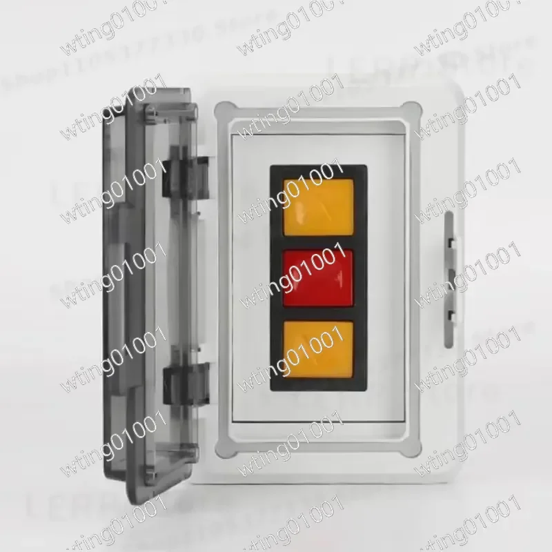 for Garage Rolling Shutter Door Lift Switch Box IP65 Waterproof Control Button Indoor Outdoor Use Durable Electric Gate