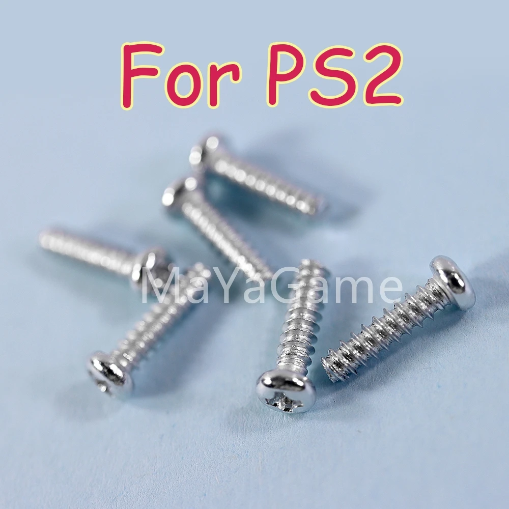 100sets OCGAME For PS2 7W 9W Host Screw Six in One 70000 90000 Case Screw Replacement 6 in 1 Screws