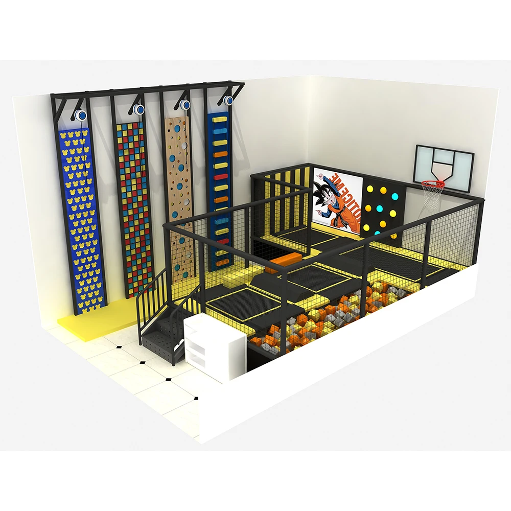 Customized Children's Climbing Wall Rock Point Wall Structures for Kids Indoor Playground Climbing Wall