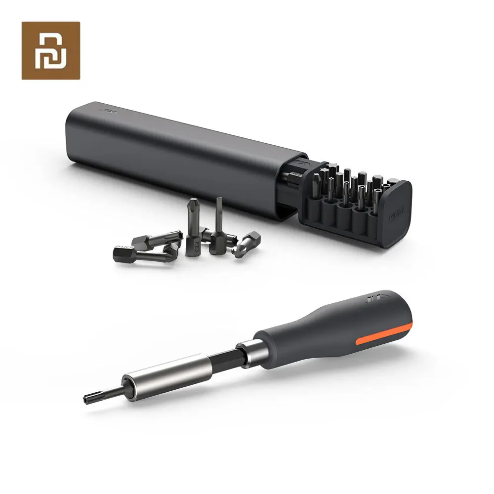 Xiaomi JIMI GNT-23 Alloy Steel S2 Magnetic Screwdriver Set Portable Multifunction Household DIY Hexagon Screw Driver Repair Tool