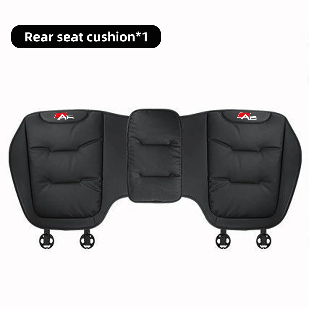 Lederen Autostoel Cover Universele Vier Seizoenen Auto Voor/Achter Zitkussen voor Audi A1 A3 A4 A5 A6 A7 a8 Auto Stoel Protector Pad