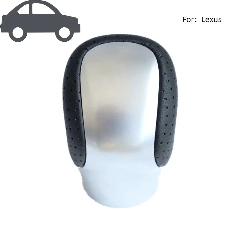 For Leather-Wrapped Gear Shift Lever for Lexus NX RX ES IS GS RC - Automatic Gear Ball Head Shift Knob Upgrade