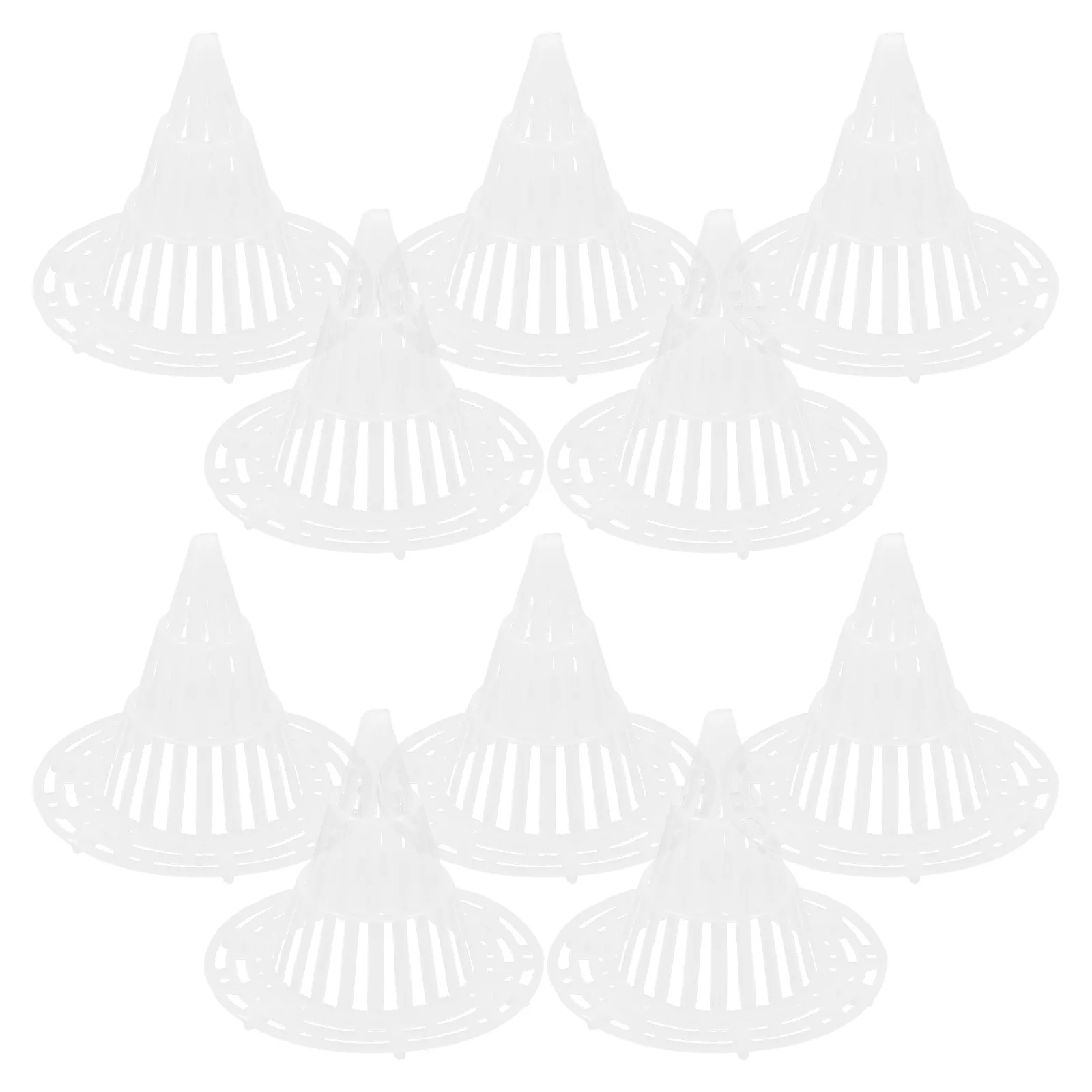 

50Pcs Flower Pot Hole Mesh Pads Breathable Drainage Mats Durable Plastic Planter Mesh Pads Bonsai Pot Filter Bonsai Bottom Mats