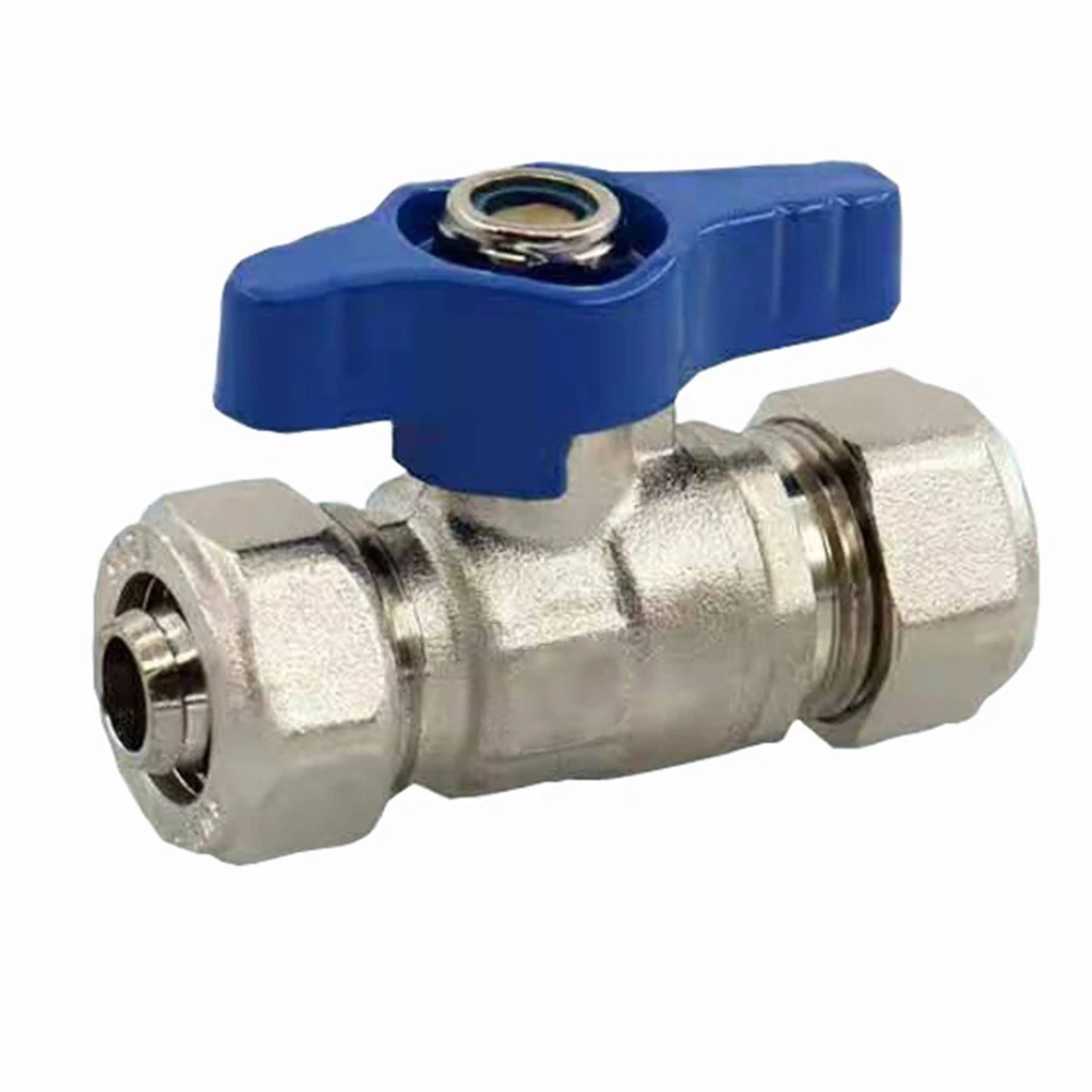 

Aluminum-plastic Pipe Ball Valve Switch 4/6 Points Solar Water Heater Water Pipe Copper Valve Hardware