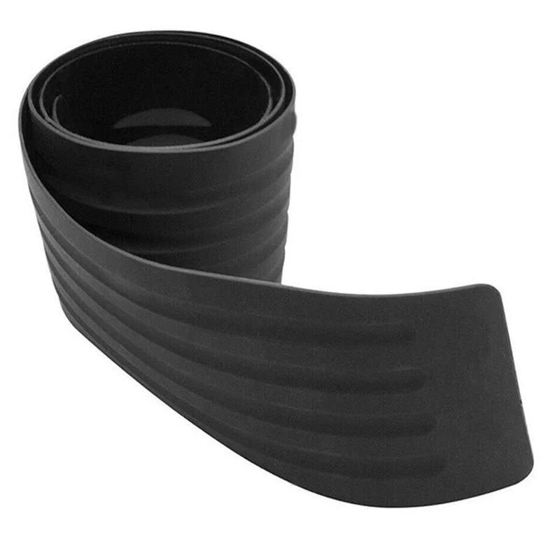 

1Set Car Rubber Rear Guard Bumper Protector Trim Cover (35.8Inch) Bumper Guard