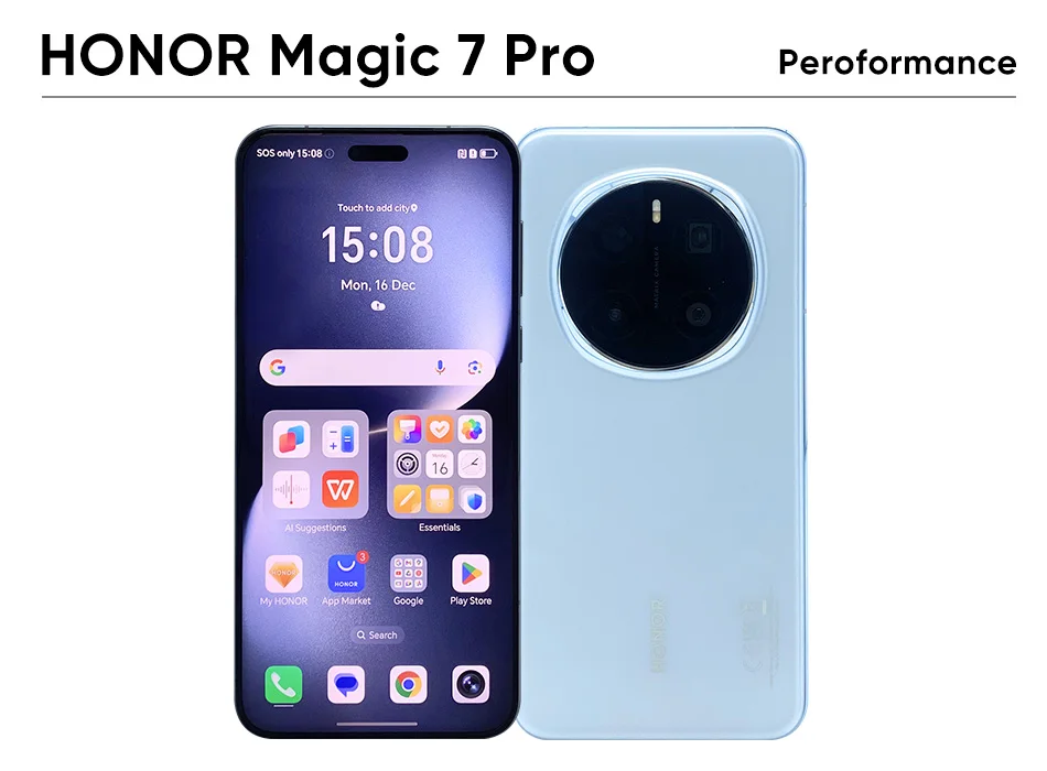 【IN STOCK】Global Version HONOR Magic7 Pro 5G Smartphone Magic 7 Pro Snapdragon 8 Elite 120Hz OLED Screen 100W Fast Charge