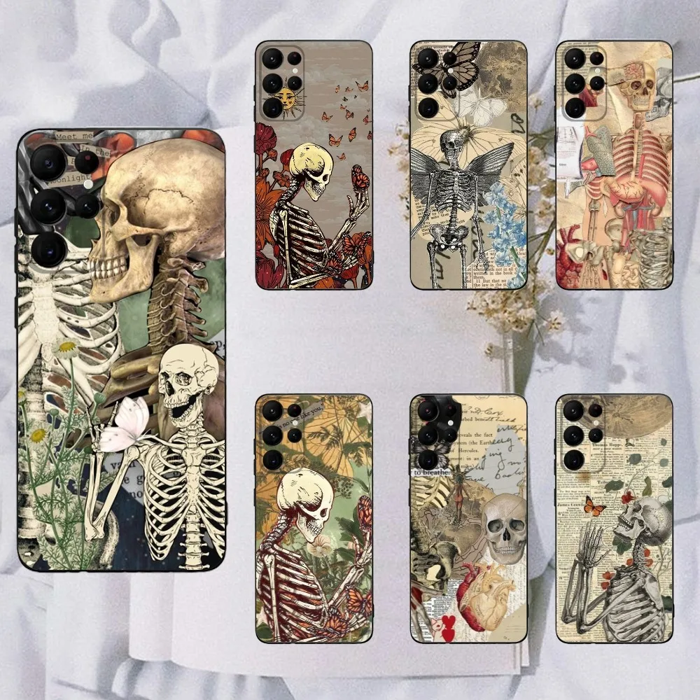 

Medical Human Anatomy Phone Case For Samsung Galaxy A20,A21s,A22,A31,A32,A52,A53,A72,73,A80,A91 Soft Black Cover