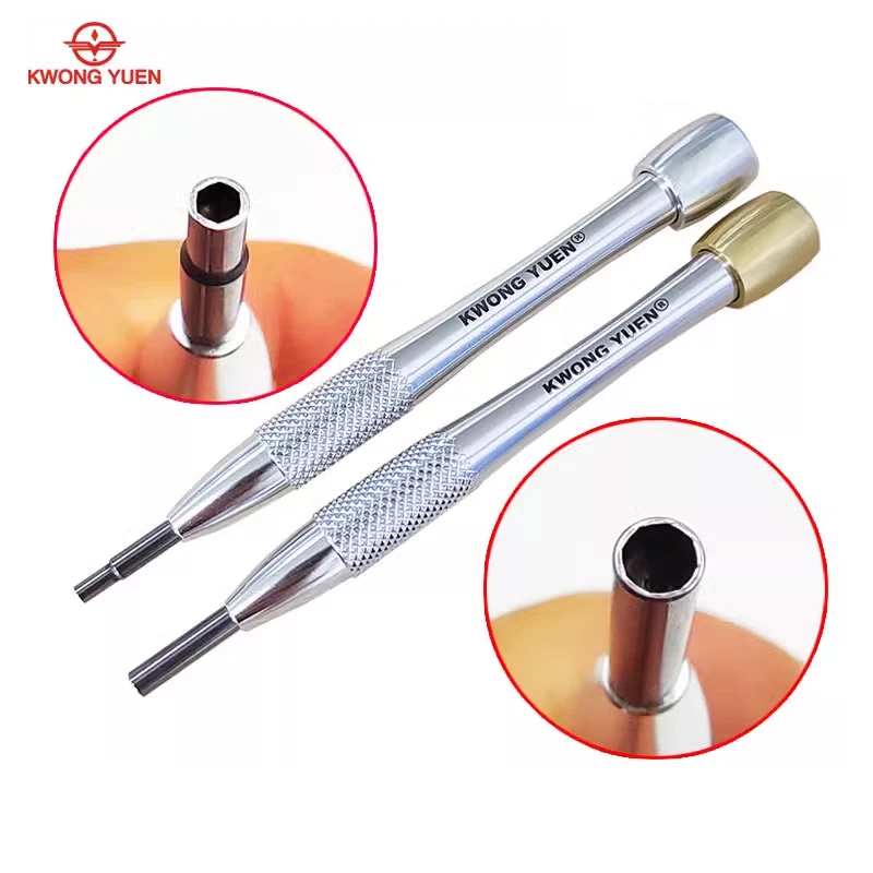 KWONG YUEN Watch Repair Tool Abbey Hexagonal Octagonal Screwdriver AP Pipe Specialized Watch Screwdriver