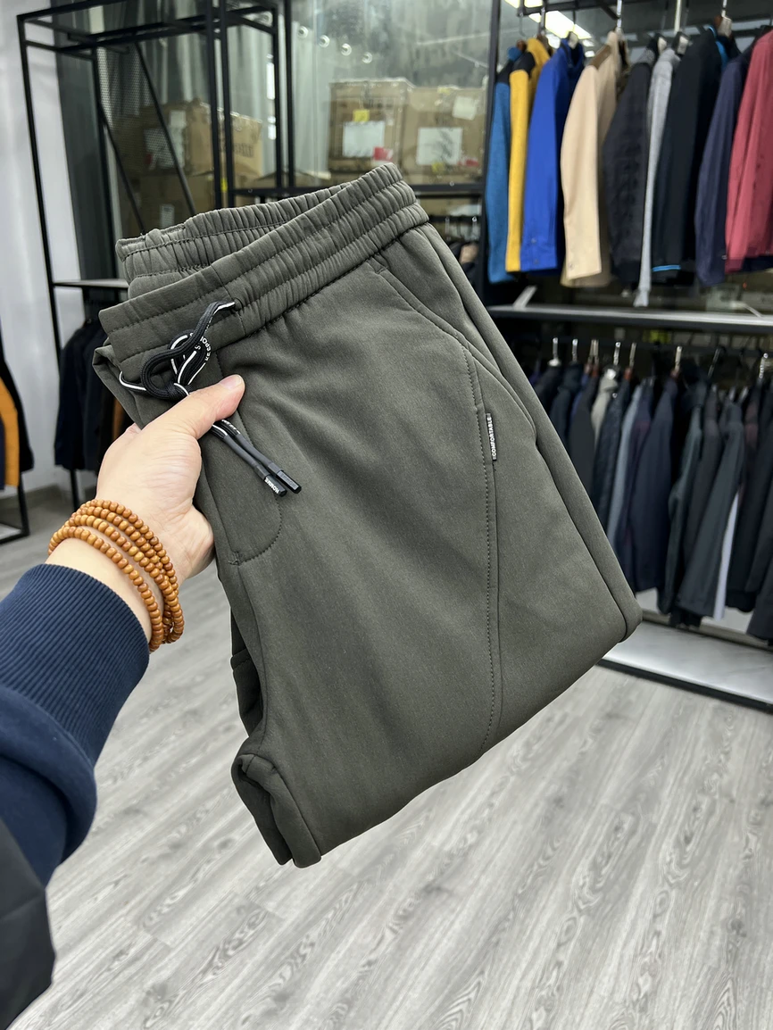 

Зимние утепленные брюки на флисовой подкладке с завязками, повседневные, прямого кроя, мужские, простые, в стиле «папа», теплые, удобные, прямые, типа «труба»