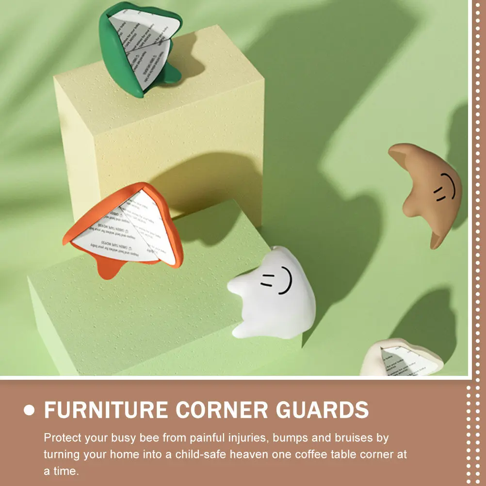 

4 шт. прозрачных защитных уголков для столов, защита краев мебели для безопасности детей, безопасные для малышей