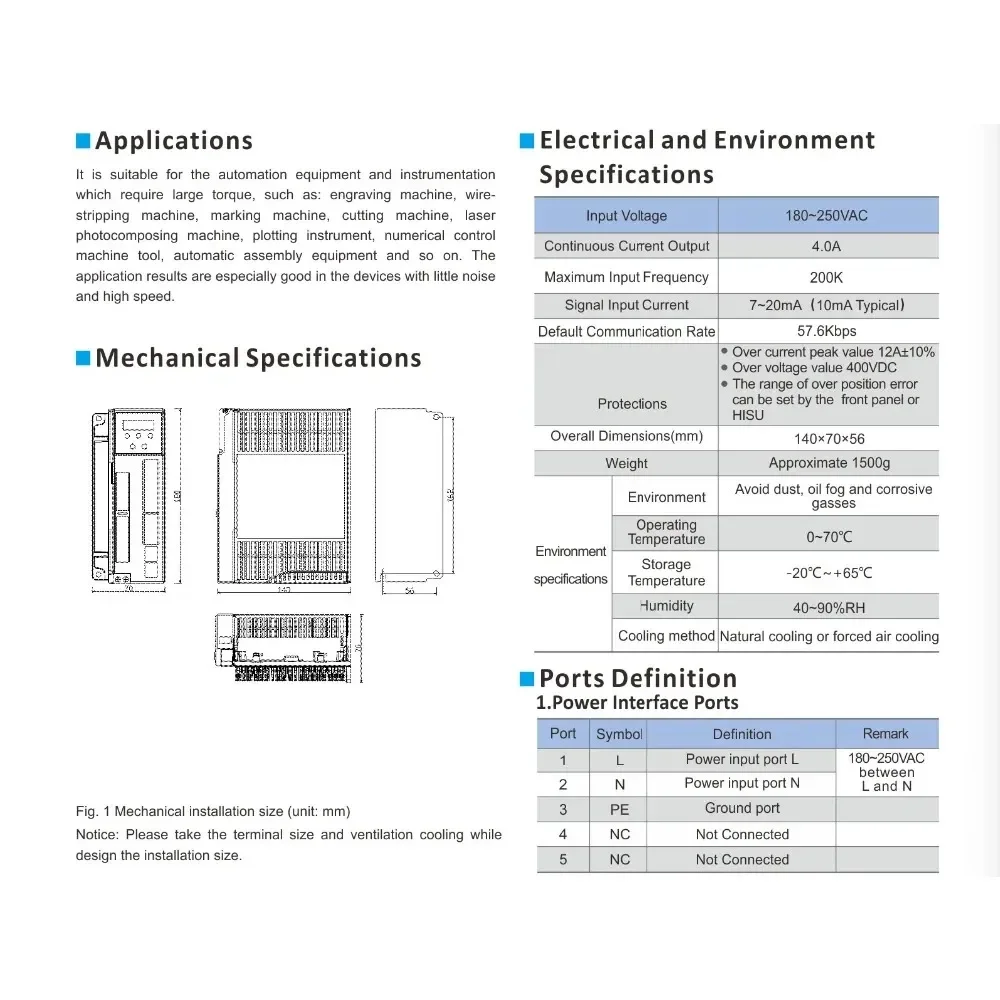 NEMA42 20N.m JMC 3 相 110 ミリメートル閉ループステッピングモーターディスプレイパネルドライバー CNC キット JMC 110J12190EC-1000 + 3HSS2208H 旋盤用