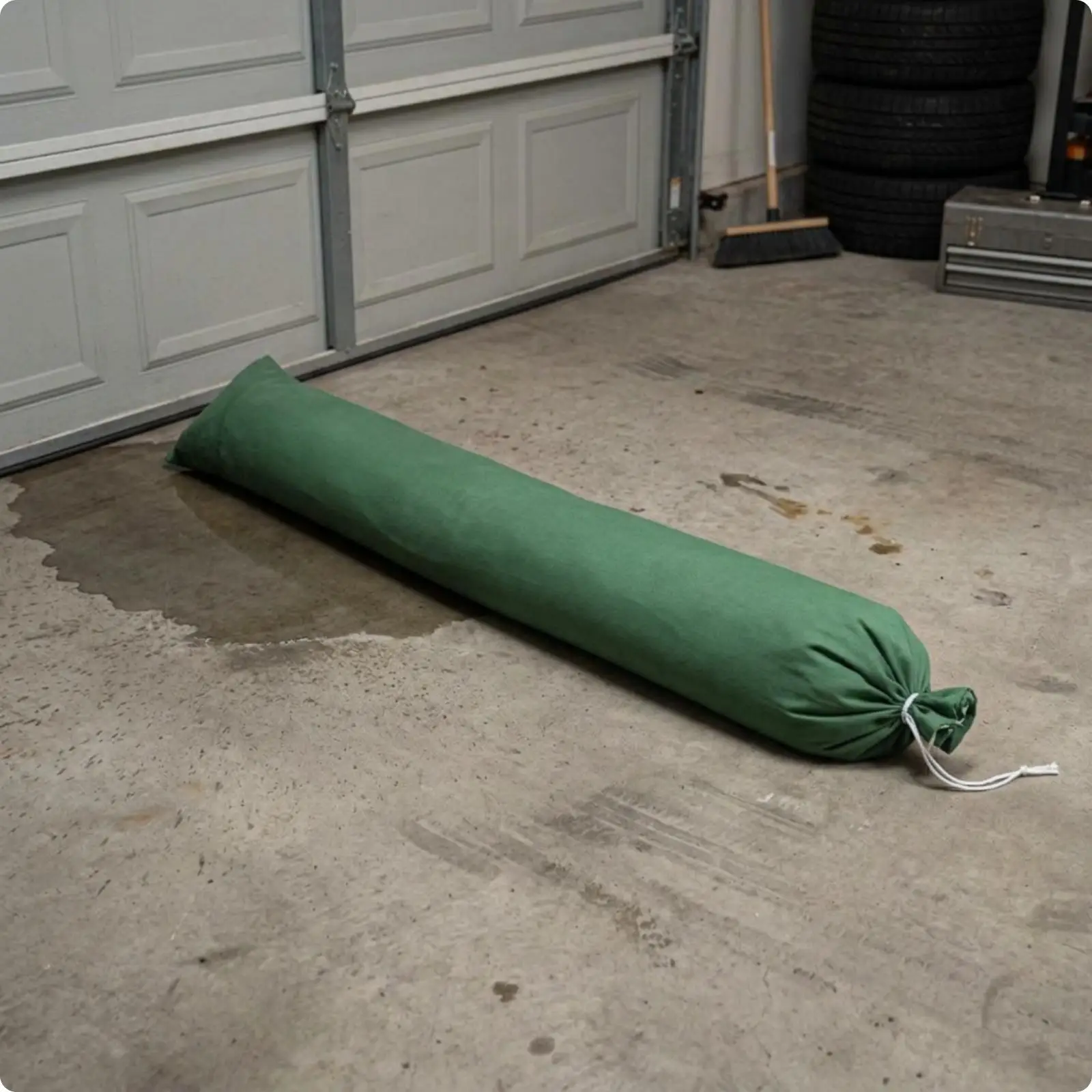 Reusable Flood Barrier Sandbag with Drawstring Closure for Doorway Garage Low Opening