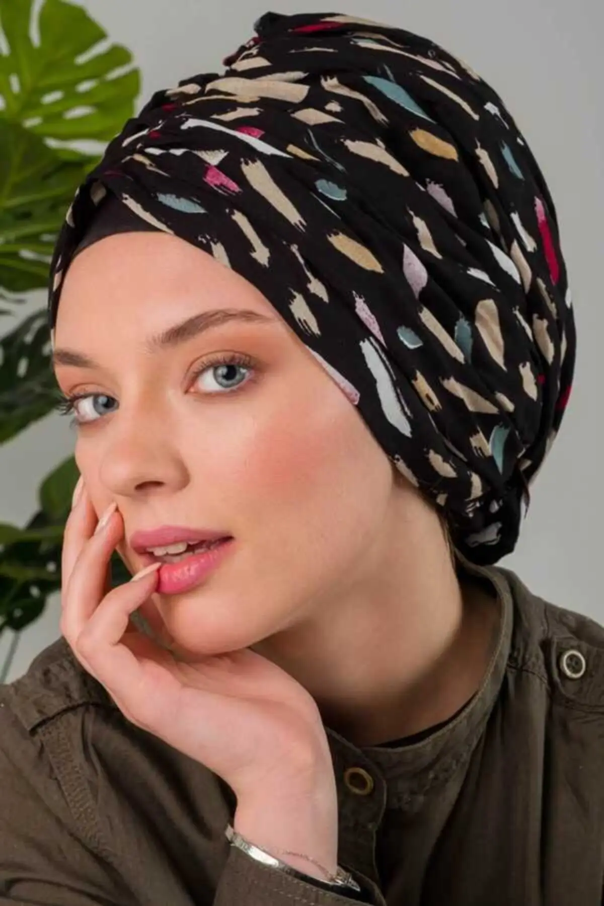 Hueso abrochado de Color negro para mujer