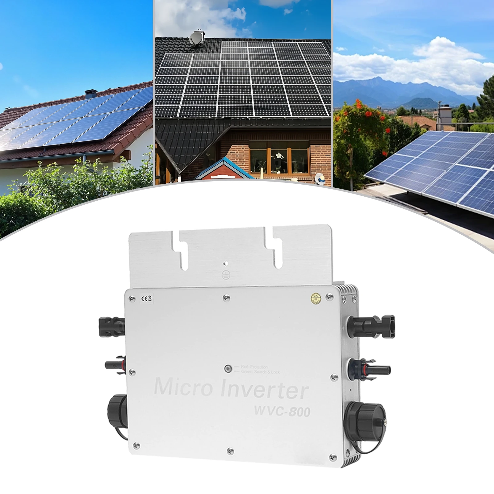 

Silver Solar Power Inverter with LCD Display Screen, Multiple Excellent Technologies for Residential Commercial Area Power Plant