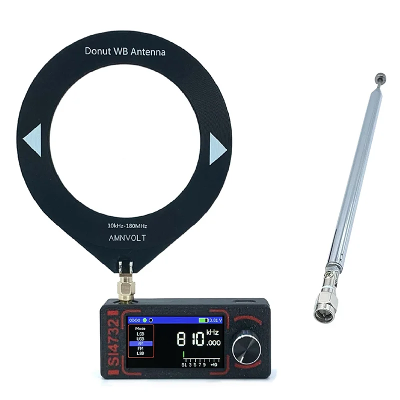

LLCS-SI4732 Radio Receiver ESP-32-S3 Supports FM AM (MW And SW) And SSB (LSB And USB)