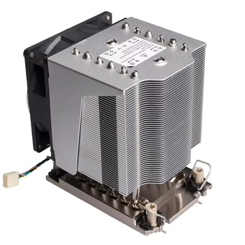 

FCLGA4189 4U Active CPU Heatsink Ball Bearing 4700rpm 6HP 9225 Features PC Radiator AL Base+Cu Block+AL Fin+Radiator