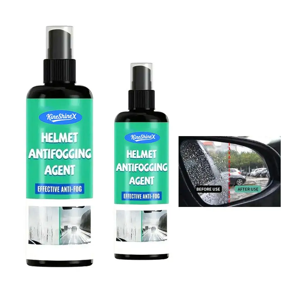 طلاء نانو مضاد للضباب: خوذة دراجة نارية مضادة للضباب، مجموعة معززة للرؤية، تناسب السيارات، خوذات زجاجية مقاومة للضباب جميع Y6P0 #4