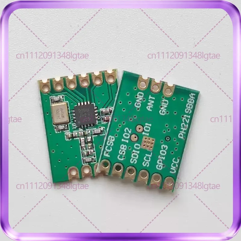 

5pcs For HUAPU CMT2219B 433MHz high sensitivity wireless receiver module, low power consumption, long distance communication