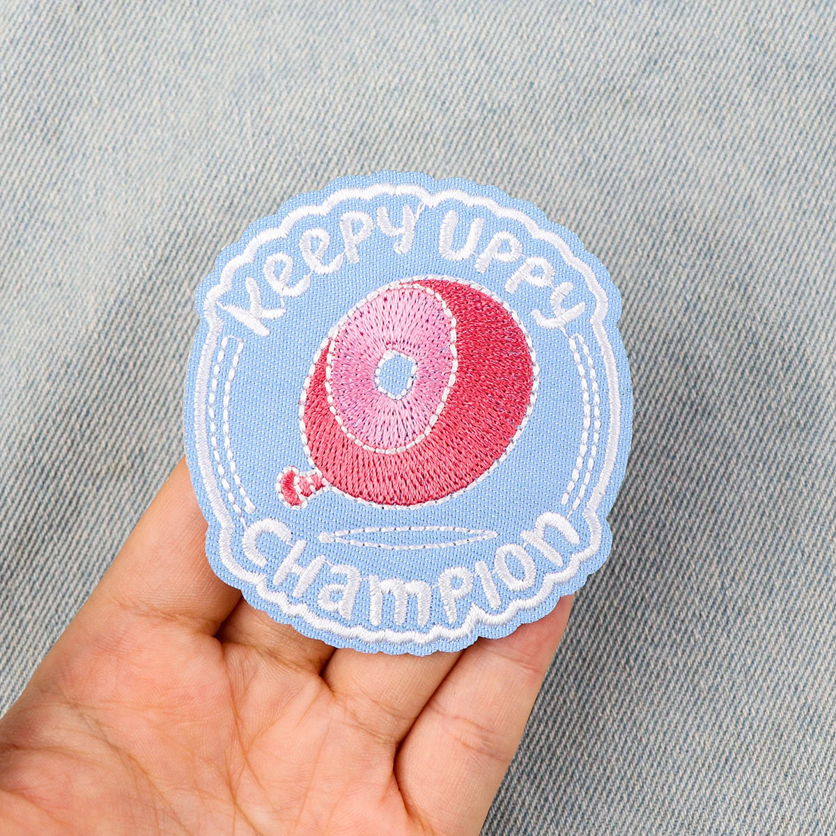 Patch aliena per abbigliamento ferro su Applique da cucire ricamata cucire su Badge in tessuto accessori per abbigliamento fai da te