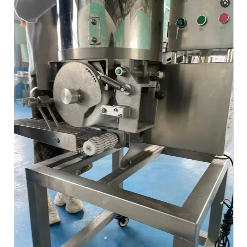 Automatic Hamburger Patty Machine Hamburger Flattening Machine 130mm/5 Inch Hamburger Beef Patty Machine