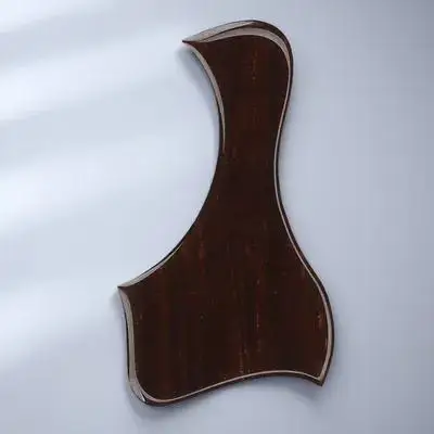 Plaque de protection de remplacement pour guitare acoustique, plaque de protection de surface contre les rayures des médiators ou des ongles, construction robuste en PVC