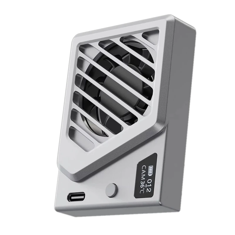 Ulanzi ca25 câmera dissipador de calor cooler ventilador sistema de refrigeração para slr sony canon nikon ultra-silêncio otário radiador de refrigeração de alta velocidade