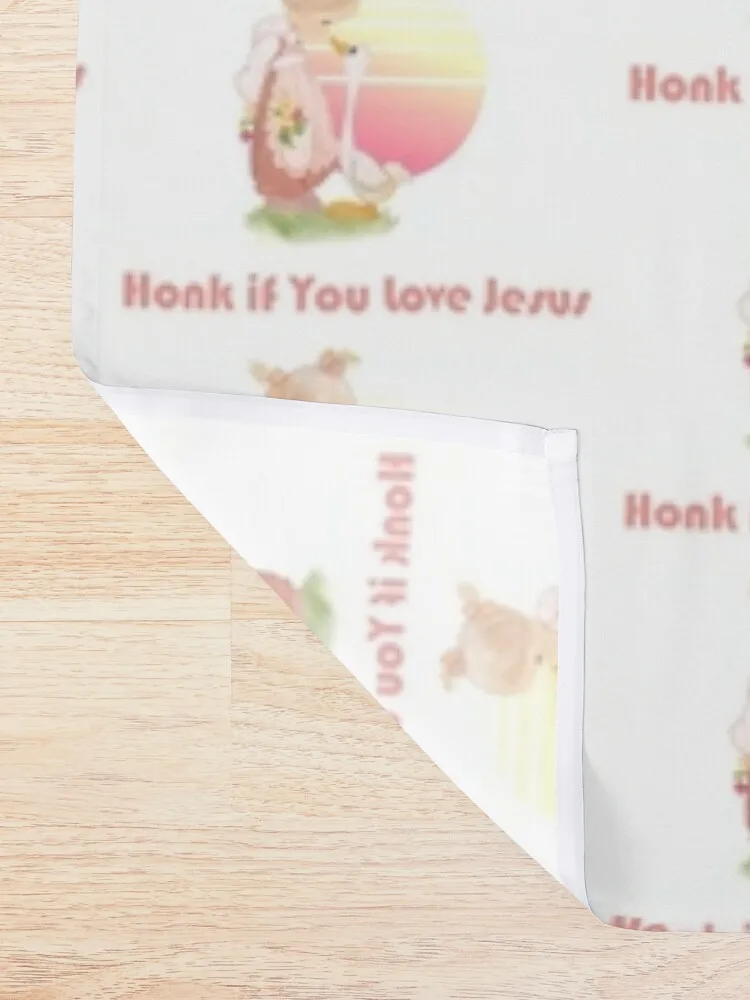 Honk if you love Jesus Shower Curtain Shower Waterproof In The Bathroom Curtain