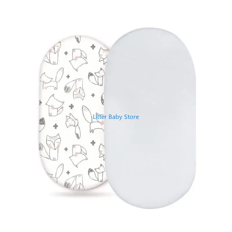 

N80C Multifunction fitting Sheets Stylish & Safe Bedding Choice for Bassinets