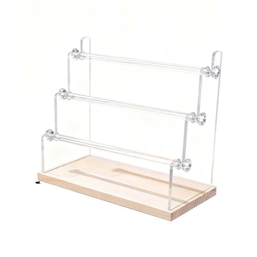 

2/3/4/5 Tier Detachable Jewelry Holder Space Saving Multi-functional Acrylic Jewelry Display Stand Durable Jewelry Organizer