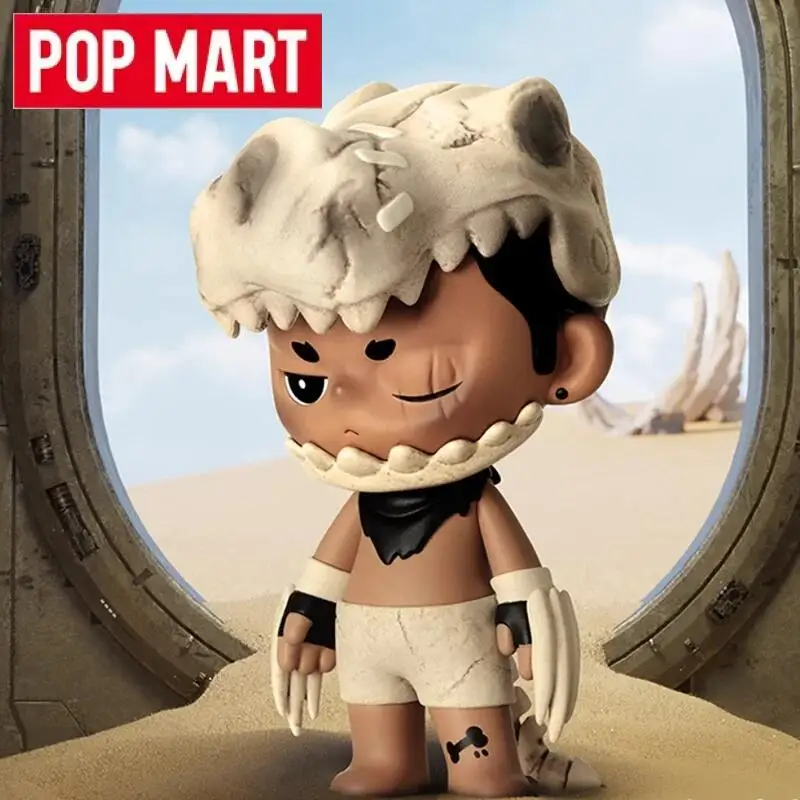 POP MART Kubo City of Sunset Series Boneka Mainan Blind Box Asli Kotak Misteri Figurine Hiasan Dekorasi Rumah Model Meja Hadiah untuk Perempuan