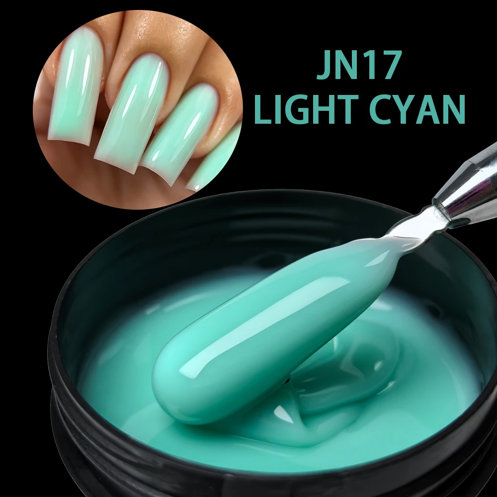 Jillnails Macaron Gel Builder Nagelgel 100g/50g LED UV Gel für Nagelverlängerung Gel-Aufbau 1 Stück/3 Stück/6 Stück/8 Stück Set