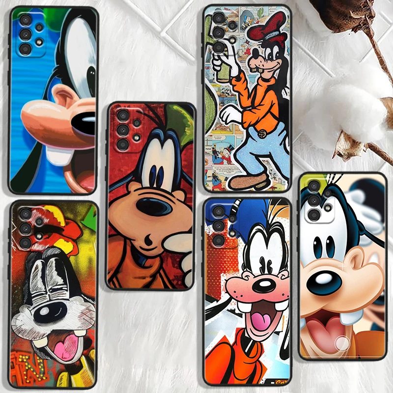 Dog Disney Friend Goofy For Samsung Galaxy A91 A81 A71 A51 A42 A31 A21S A12 A11 A04 S E A02S A01 Core Black Phone Case