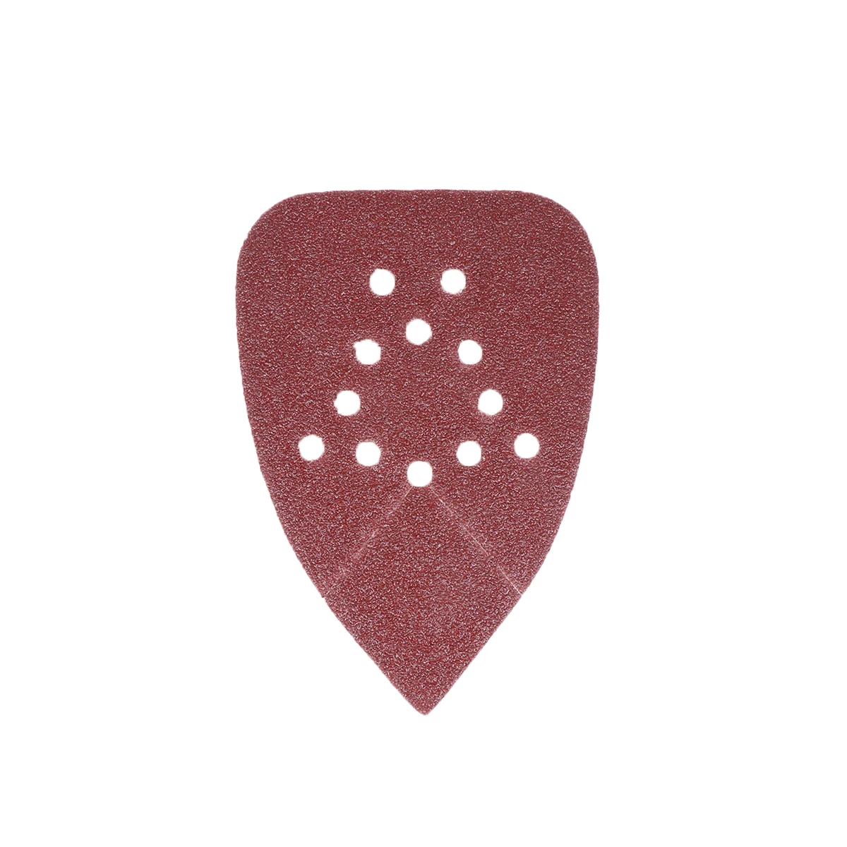 

20pcs 12-Hole Flocking Sandpaper Triangle Abrasive Paper Grit Sanding Discs Polishing Pads For Glass Stone Grinding