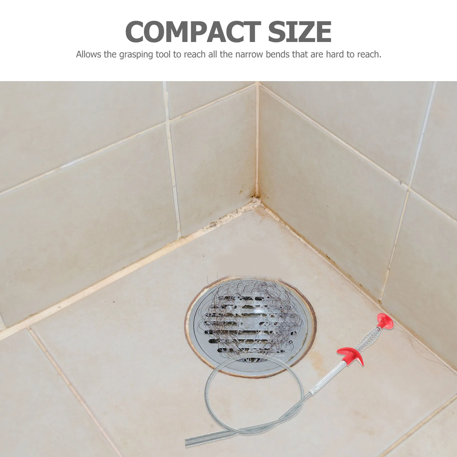 

Professional Sewer Unclogging Tool Flexible Grabber Pipe Cleaner Bendable Hose Clip Drain Litter Removal Home Clean Tool