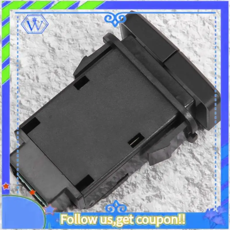 12V Car Dual LED Light Bar Blue/Green On-Off Push Switch Button For Toyota Prado Reiz Hilux Landcruiser Light Button