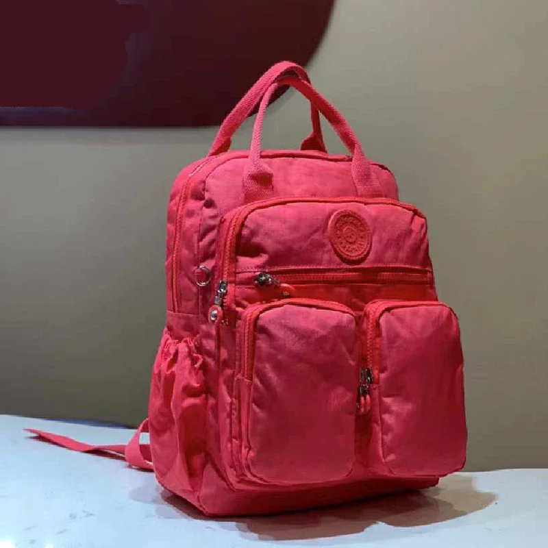 Imagem -06 - Leve Mochila de Nylon para Mulheres Bolsa de Computador Multi Bolso Impermeável Viagem Mochila Pequena Estojo 14 Dropshipping