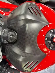 100% Carbon Fiber For DUCATI Panigale V4 V4S V4R SP 2018-2023 Motorcycle Battery Cover Front Fairing Fuel Tank Airbox Protector