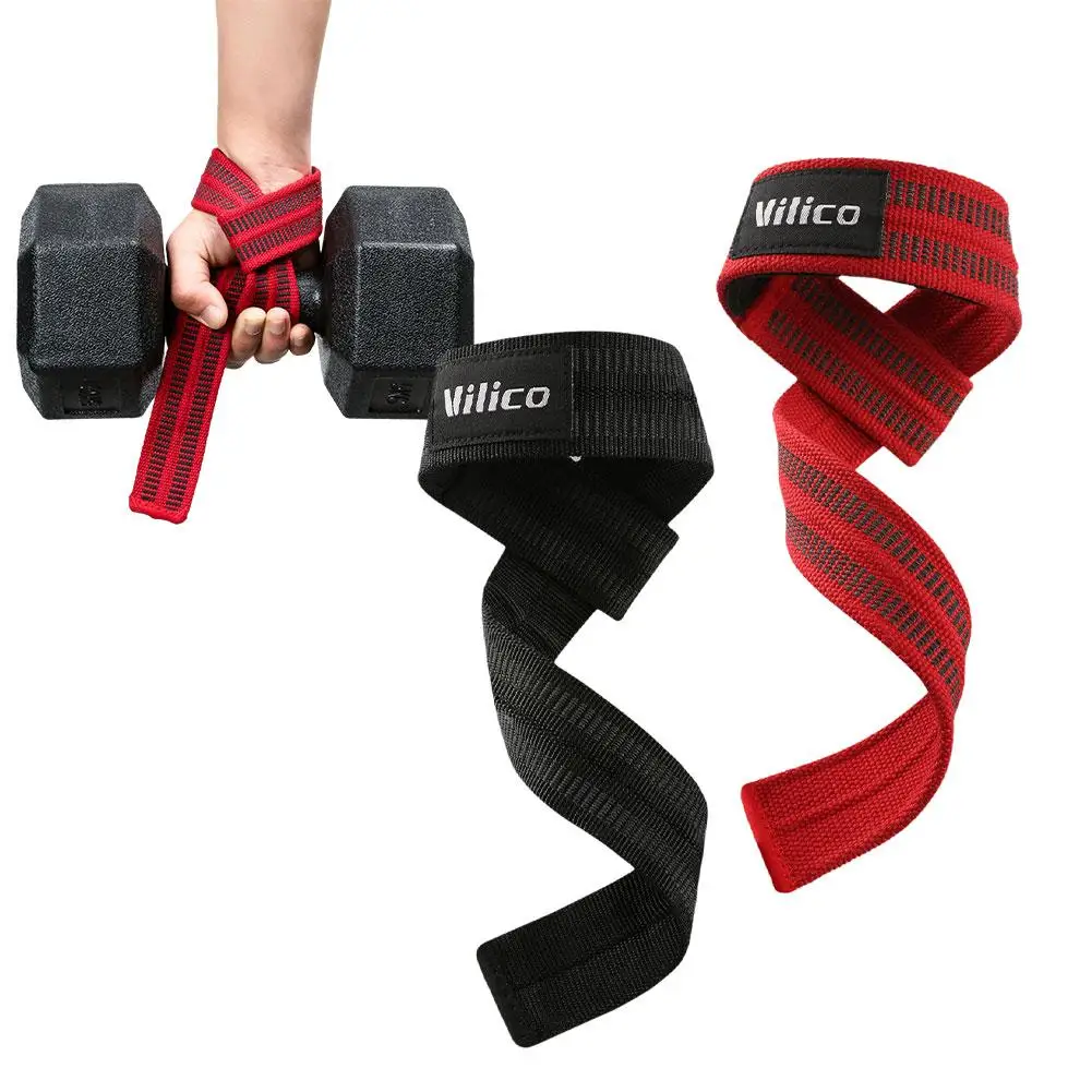 Gym Lifting Straps Deadlift Fitness Gloves Weight Lifting Belt Anti-slip Hand Grips Wrist Straps Support Powerlifting Training